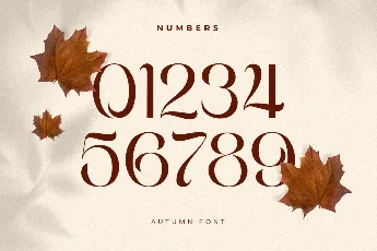 SS Autumn font