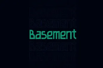 Basement Typeface font