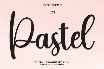 Pastel Script font