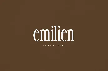 Emilien font