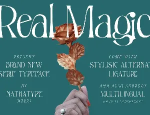 Real Magic font