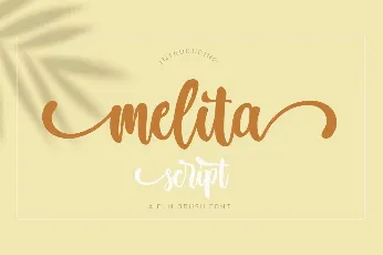 Melita Script font