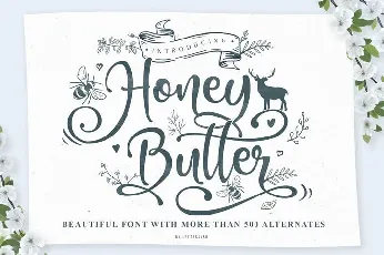 Honey Butter font