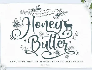 Honey Butter font