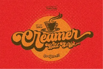 Creamer font