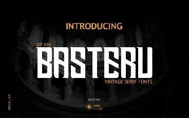 BASTERU font