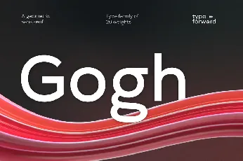 Gogh font