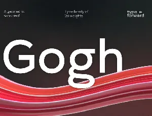 Gogh font