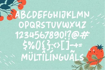 Wild Berries font