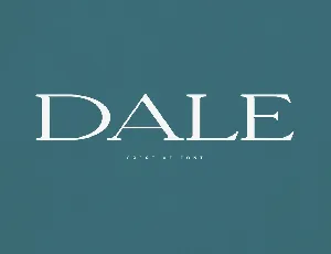 Dale font