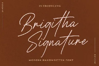 Brigitha font