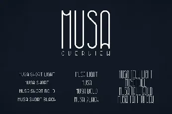 Musa font