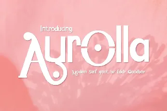 Aurolla Display font