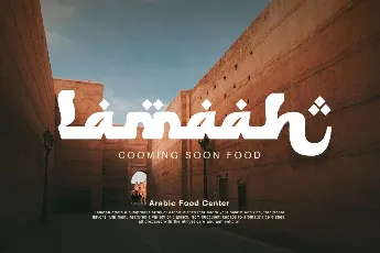 Yalla Arabic font