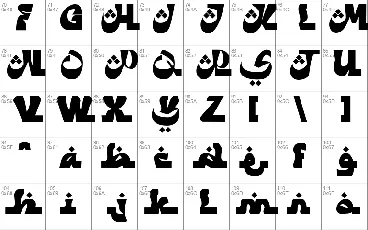 Yalla Arabic font