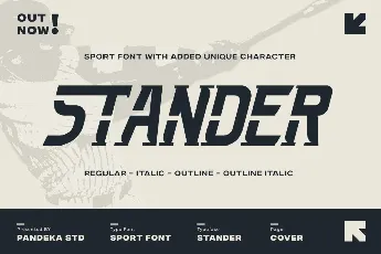 Stander DEMO font