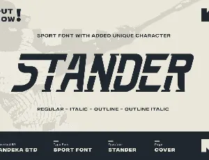 Stander DEMO font