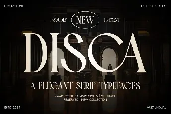 Disca font