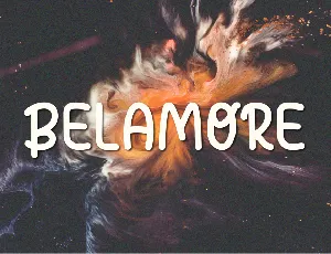 Belamore font