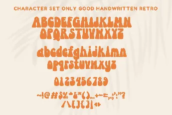 Only font