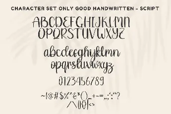 Only font