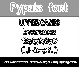 Pypats font