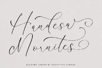 Handesa Mornites font