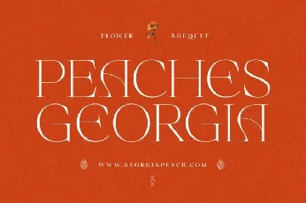 Angel Peach font