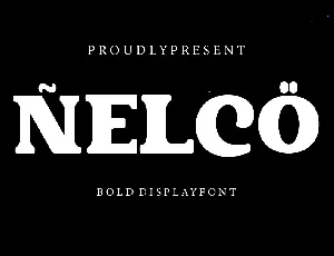 Nelco font