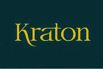 Kraton font