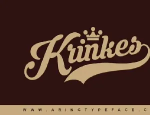 Krinkes font Free