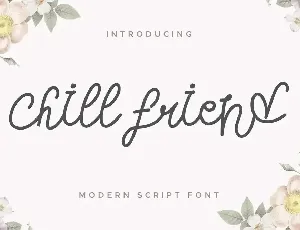 Chill Friend Demo font