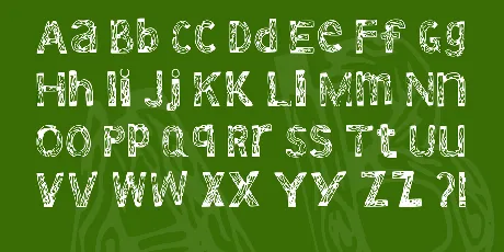 Kayu Gue font