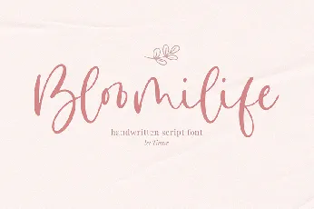 Bloomilife font