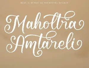 Maholtra Amtareli font