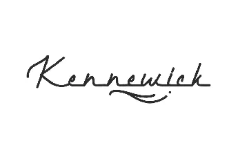 Kennewick font