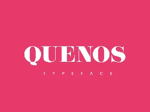 Quenos font