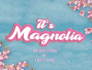 Its Magnolia font