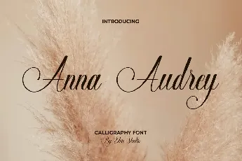 Anna Audrey Demo font