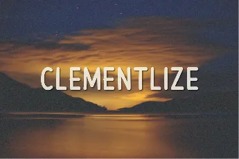 Clementlize font