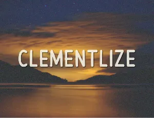 Clementlize font