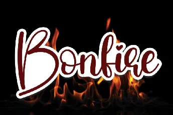 Bonfire Script Typeface font