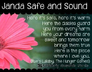 Janda Safe and Sound font