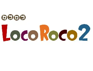 LocoRoco font