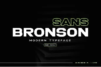 Bronson Sans font