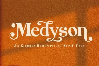 Medyson font