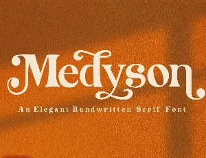 Medyson font