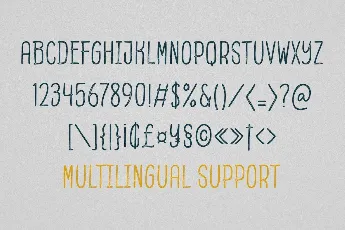 Obligate font