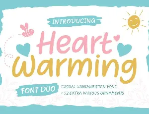 Heart Warming font