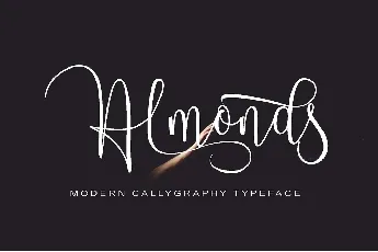 Almonds Script Free font